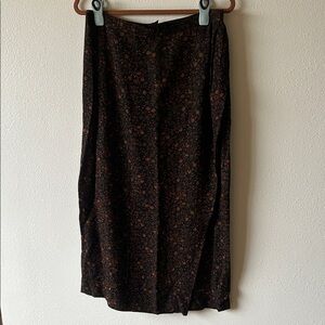 Dark floral fantasy skirt